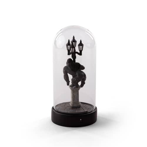 Tischleuchte My Little Kong LED glas transparent / LED - H 22 cm - Seletti - Schwarz / Transparent - Glas, Harz
