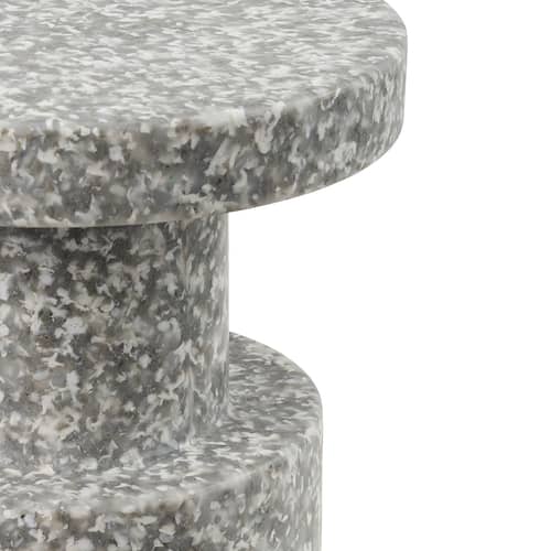 Hocker Bit plastikmaterial grau / H 42 cm - Recycled - Normann Copenhagen - Grau - Recyceltes Polyethylen