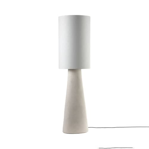 Lampadaire Earth 04  / Papier mâché recyclé - Ø 49 x H 176 cm - Serax - Blanc -  Papier mâché recyclé, Lin