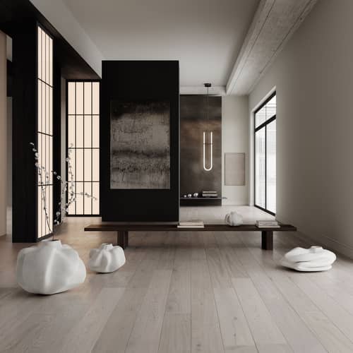 Vase Wabi Fat / 57 x 40 x H 23 cm - 101 COPENHAGEN - Fat / Blanc - Céramique émaillée