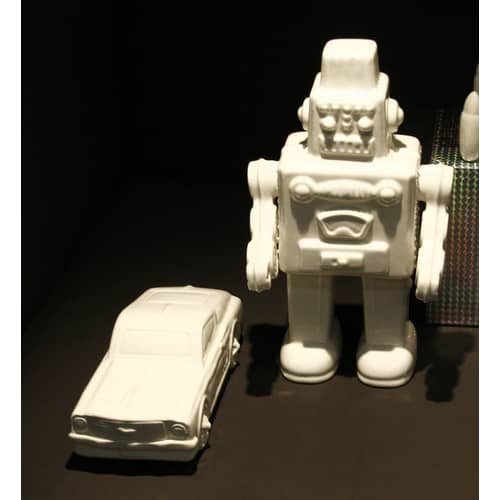 Scopri Decorazione Memorabilia My Gun -/ Robot in porcellana