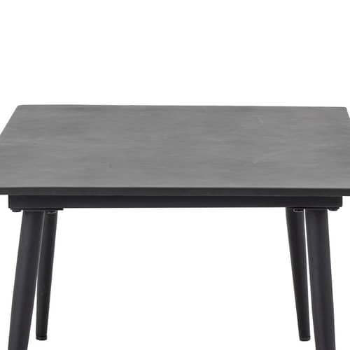 Table basse Pavone métal noir / 90 x 44 x H 60 cm - Fibrociment - Bloomingville - Noir - 