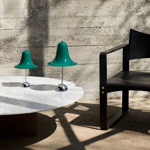 Series 270 F Armchair wood black / Verner Panton (1965) - Verpan - Black & White - Lacquered birch plywood