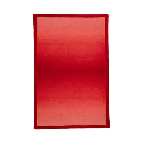 Red Is The New Red Rug textile red / 240 x 170 cm - Hand-tufted - COLORTHERAPIS - 240 x 170 cm - New Zealand Virgin Wool
