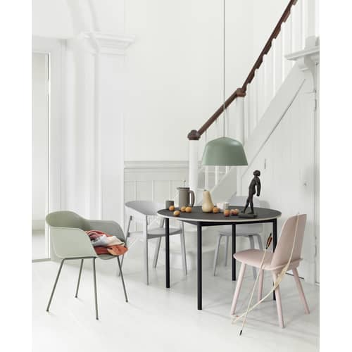 Suspension Ambit métal gris / Ø 40 cm - Muuto - Gris - Aluminium