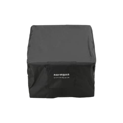 Armlehne  textil schwarz / Schutzhülle für Sessel Limit OUTDOOR - Normann Copenhagen - Schwarz - Beschichteter Stoff
