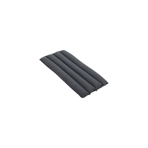 Accessoire / Coussin intégral Soft Quilted - Pour fauteuil Palissade Dining Large - Hay - Anthracite - Mousse polyuréthane, Tissu oléfine