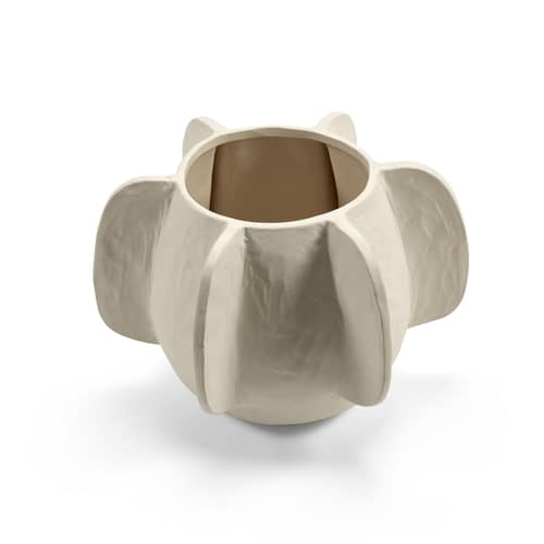 Cache-pot Molly 8 céramique beige / Ø 23 x H 17 cm - Serax - Beige - Grès