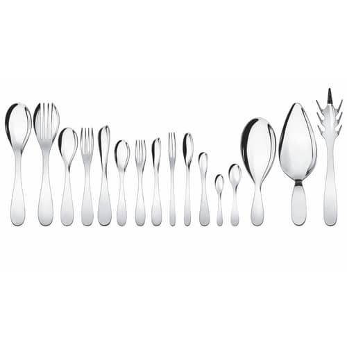 Couteau à beurre Eat.it métal - Alessi - Métal brillant - Acier inoxydable 18/10