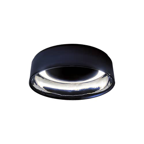Plafonnier Simphony LED céramique bleu / Ø 32 cm - Fontana Arte - Bleu - Céramique