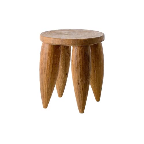 Tabouret Senofo bois naturel - POLSPOTTEN - Bois - Bois