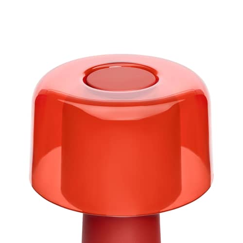 Lampe extérieur sans fil rechargeable Revolve LED rouge - Fatboy - Cayenne - Aluminium, Polycarbonate