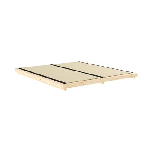 Lit double Dock / Pour matelas 180 x 200 cm - KARUP DESIGN - Pour matelas 180 x 200 - Pin massif certifié FSC