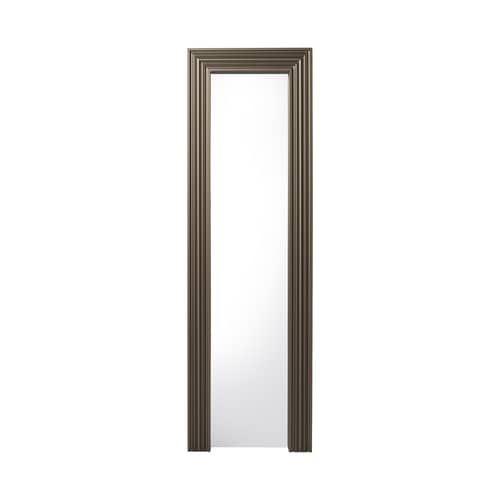 Miroir à poser Oodh métal or / L 58.5 x H 190 cm - Opinion Ciatti - L 58,5 cm / Bronze - Aluminium extrudé, Verre