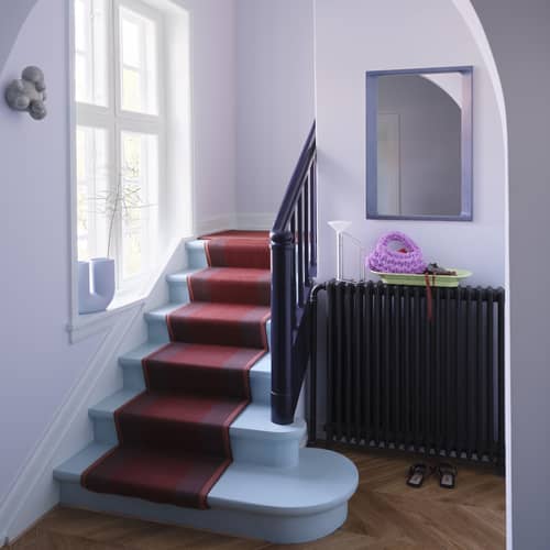 Specchio murale Arced legno beige / 80 x 55 cm - Muuto - Abete - Legno di abete laccato, Vetro