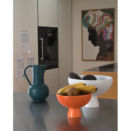 Coupe Strøm Small / Ø 15 cm - Céramique / Fait main - raawii - Vert Gables - Céramique