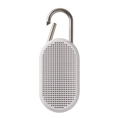 Enceinte Bluetooth Mino T - 5W plastique blanc / Etanche - Mousqueton intégré / Station d\'accueil - Lexon - Blanc mat - ABS