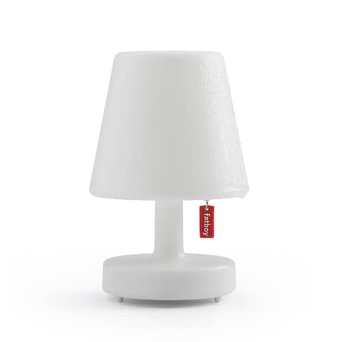 Kabellose, wiederaufladbare Außenlampe Edison the Mini plastikmaterial weiß / 3er-Set - Ø 9 x H 15 cm - Fatboy - Weiß - ABS, Polypropylen