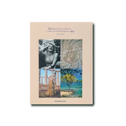 Livre Athens Riviera / Langue Anglaise - Editions Assouline - Athens Riviera - Lin, Papier
