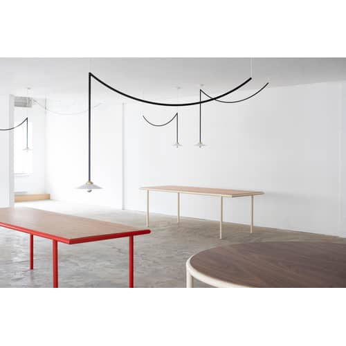 Pendelleuchte Ceiling Lamp n°4 metall schwarz / H 95 x L 149,5 cm - valerie objects - Schwarz - Glas, Stahl