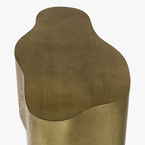 Table basse Anders métal / 120 x 60 cm - NV GALLERY - Laiton brossé - Fer