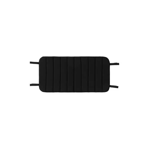 Accessoire / Coussin pour chaise & fauteuil de repas Vig - Normann Copenhagen - Noir - Mousse à mémoire de forme, Tissu outdoor