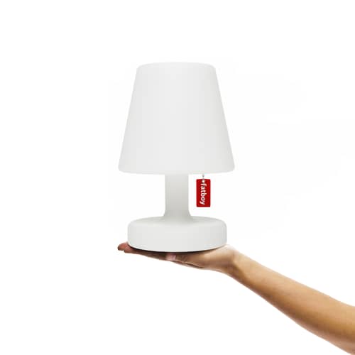 Set de 2 lampes sans fil rechargeables Edison the Petit II LED / H 25 cm - Fatboy - Blanc - Polypropylène