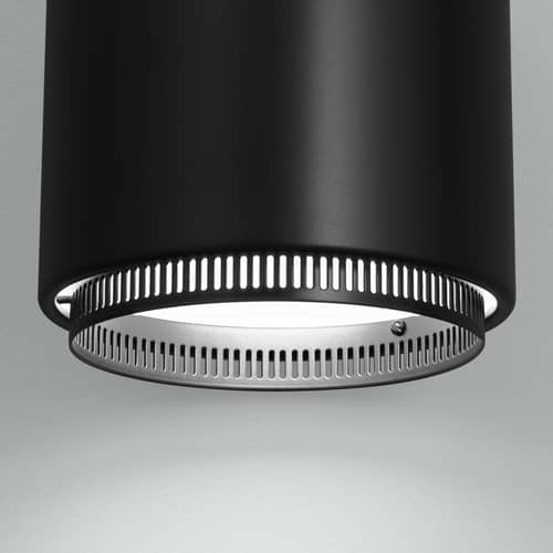 Sospensione Hand Grenade A110 metallo nero / Alvar Aalto, 1952 - ARTEK - Nero - Acciaio