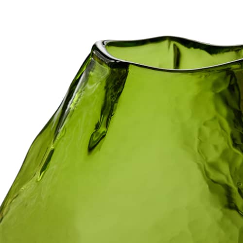 Vase Gemstone by Nienke Sikkem - HK LIVING - Péridot - Verre