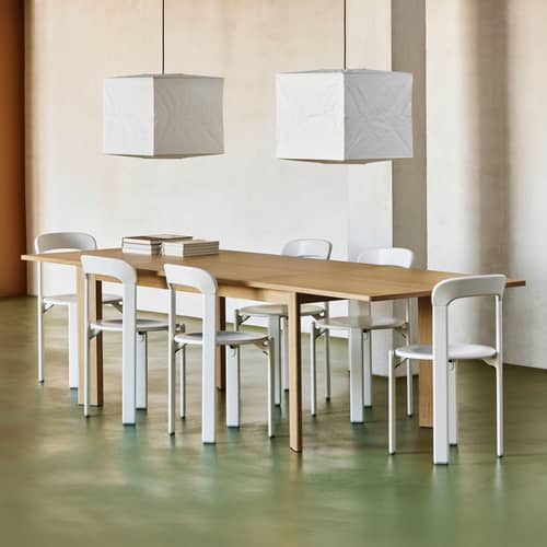 Abat-jour Paper Shade Cube papier blanc / 45 x 45 x H 40 cm - Hay - Blanc - Papier
