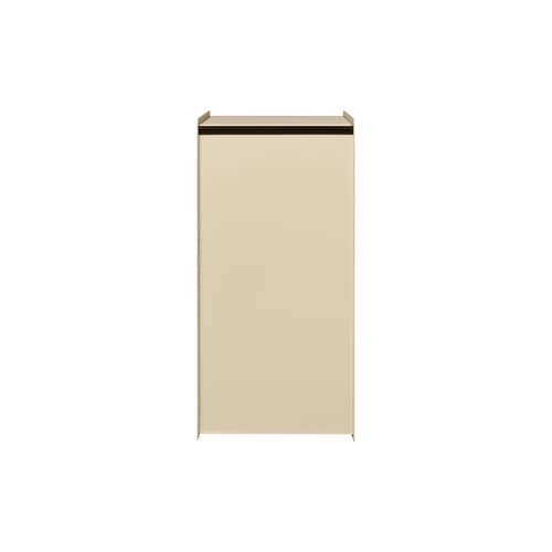 Sama Bathroom bin metal beige / 5 liters - Ferm Living - Cashmere beige - Stainless steel