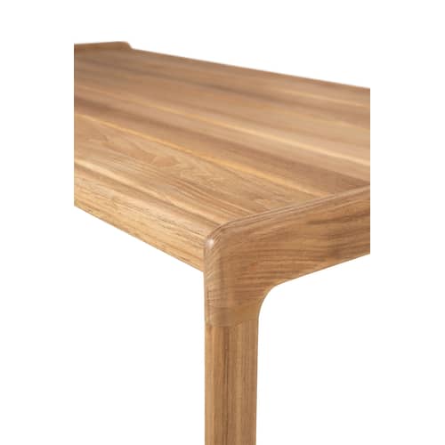 Couchtisch Jack Outdoor holz natur / 120 x 65 cm - Teakholz - Ethnicraft - 120 x 65 cm / Teakholz - Massives Teakholz