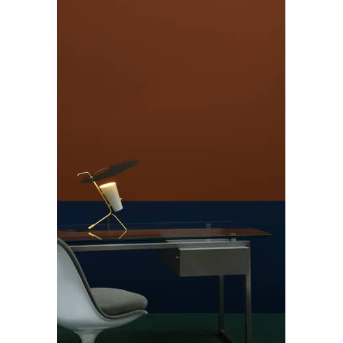 Tischleuchte G24 metall grün / Neuauflage des Originalmodells von 1953, Pierre Guariche - H42 cm - SAMMODE STUDIO - Englischgrün - Aluminium, Messing