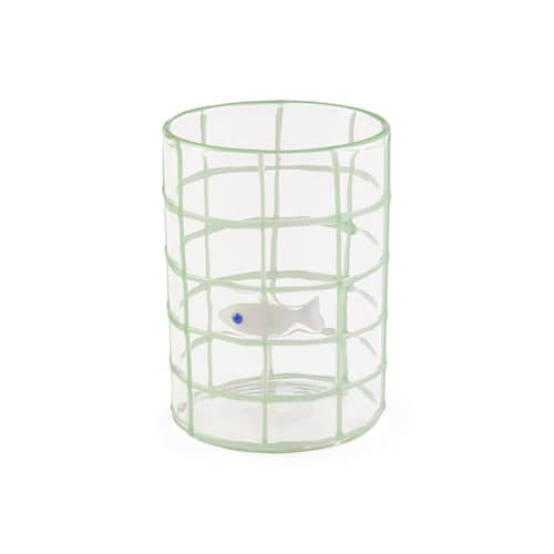 Set de 4 verres Amalfi multicolore - Jonathan Adler - Set de 4 verres Amalfi multicolore - Verre soufflé bouche