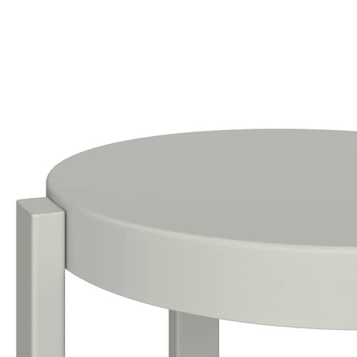 Doon High stool metal grey / H 65 cm - NOO.MA - Stone grey - Steel
