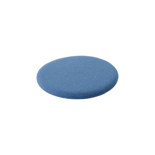 Accessoire  tissu bleu / Coussin aimanté pour tabourets Wire - &tradition - Bleu - Aimant, Mousse, Tissu Hallingdal