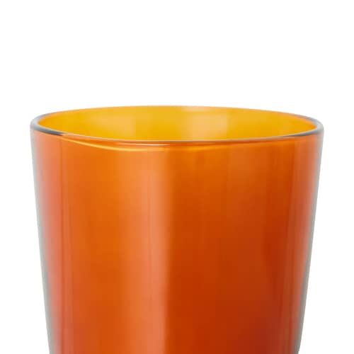 Bicchiere 70s glassware vetro arancione / Set di 4 - 43 cl - HK LIVING - Ambra - Vetro