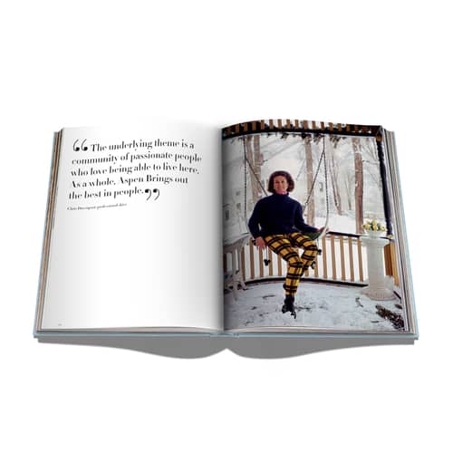 Aspen Style Book paper multicoloured / English language - Editions Assouline - Aspen Style - Linen, Paper