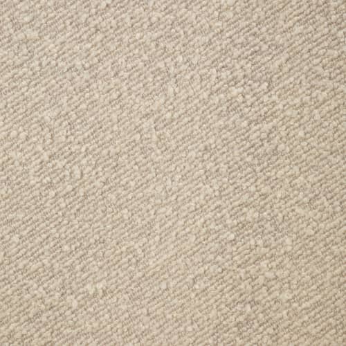 Doppelbett PI holz beige / Gepolsterter Bettkopf - für Matratze 160 x 200 cm - Ethnicraft - Für Matratze 160 x 200 cm - Geölte Massiveiche, Gewebe