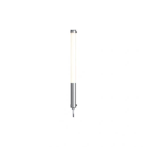 Mondrian LED Bathroom wall light plastic material silver / L 70 cm - SAMMODE STUDIO - Stainless steel - Marine-grade stainless steel, Polycarbonate