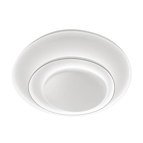 Applique Bahia LED plastique blanc / Plafonnier - 76 x 70 cm - Foscarini - Blanc - Polycarbonate
