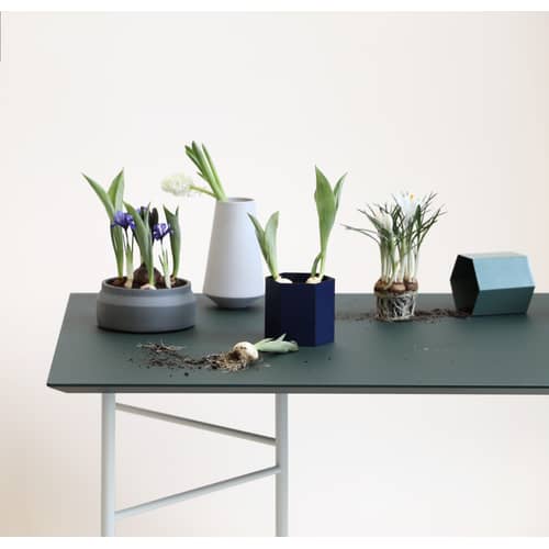 Accessorio  legno nero / Per cavalletti Ming Large - 160 x 90 cm - Ferm Living - Piano / Nero - MDF impiallacciato in rovere laccato