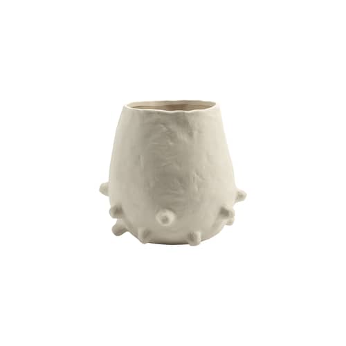 Cache-pot Molly 7 céramique beige / Ø 22 x H 21 cm - Serax - Beige - Grès