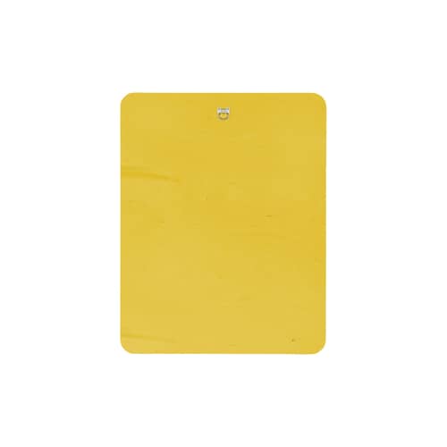 Miroir mural Aku / L 70 x H 90 cm - NOO.MA - Jaune moelleux -  Verre miroir, Contreplaqué de bouleau