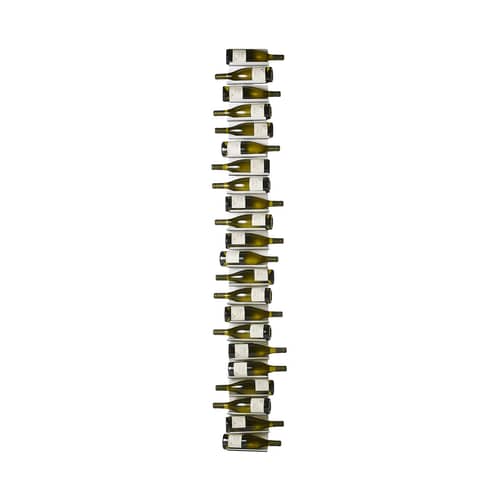 Porte-bouteilles mural Ptolomeo Vino métal blanc / H 208 cm - Opinion Ciatti - Blanc - Métal laqué