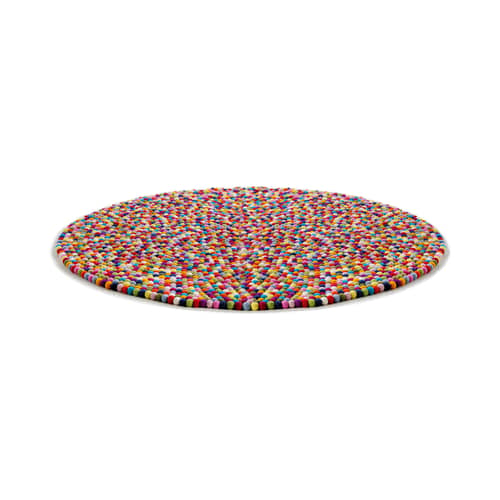 Tapis Pinocchio  multicolore Ø 140 cm - Hay - Multicolore - Laine