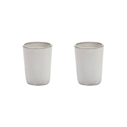 La Mère Espresso cup ceramic white / Set of 2 - Serax - Cups / Off-white - Sandstone