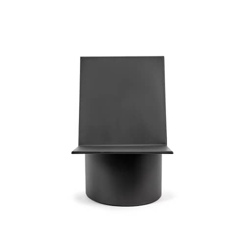 Fauteuil bas Valerie métal noir - Serax - Noir - Acier