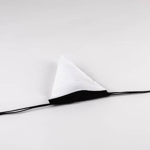 Guirlande lumineuse extérieur Sagra LED   14 mètres - 16 fanions tissu - Seletti - Guirlande / Noir & blanc - Polycarbonate, PVC, Tissu polyester