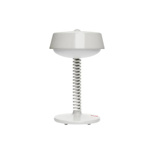 Lampada da esterno ricaricabile senza fili Bellboy metallo grigio beige metallo beige / Ø 18 x H 30 cm - Fatboy - Deserto - Acciaio, Alluminio, Polipropilene